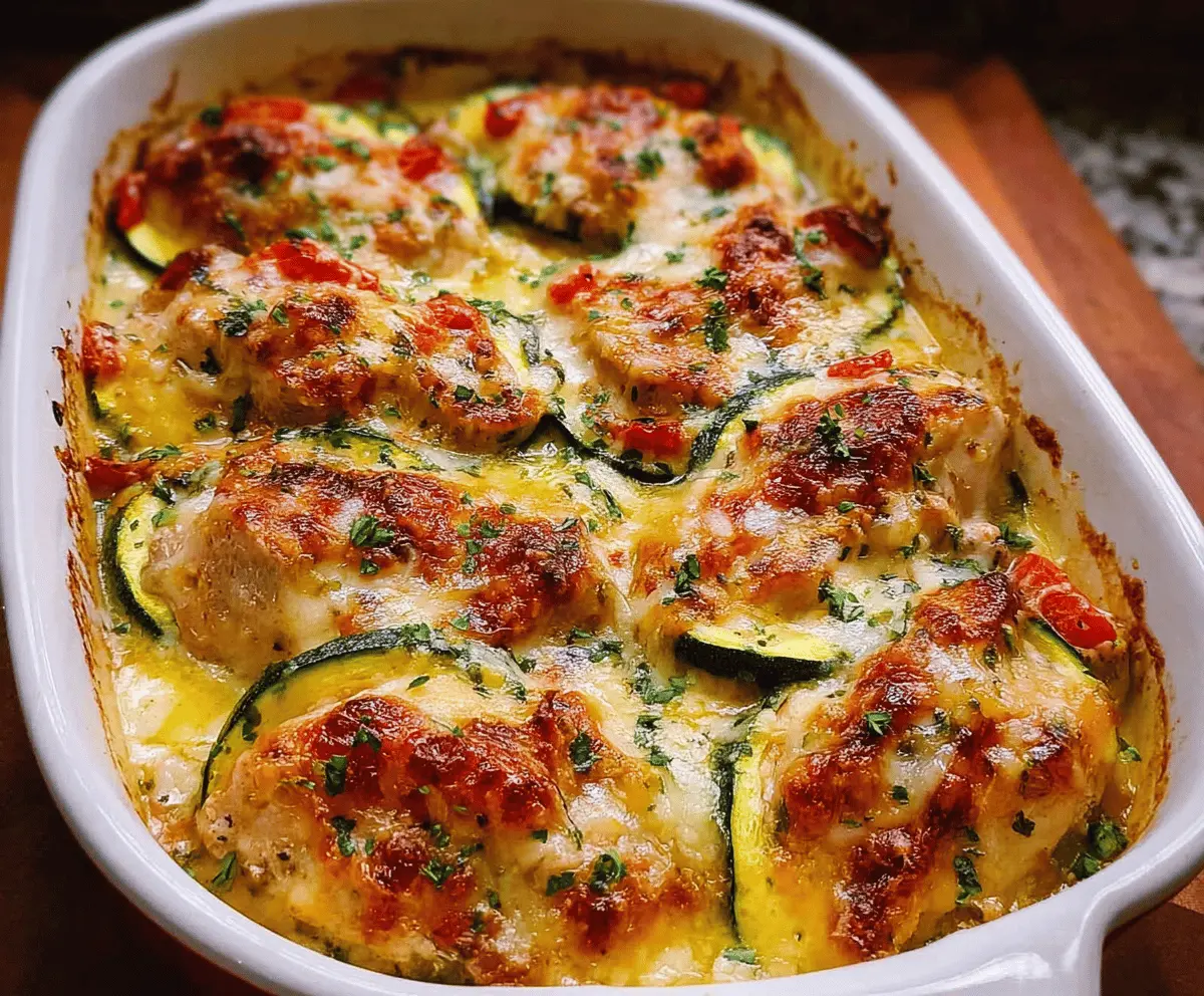 Easy Chicken Zucchini Bake for Quick Dinners