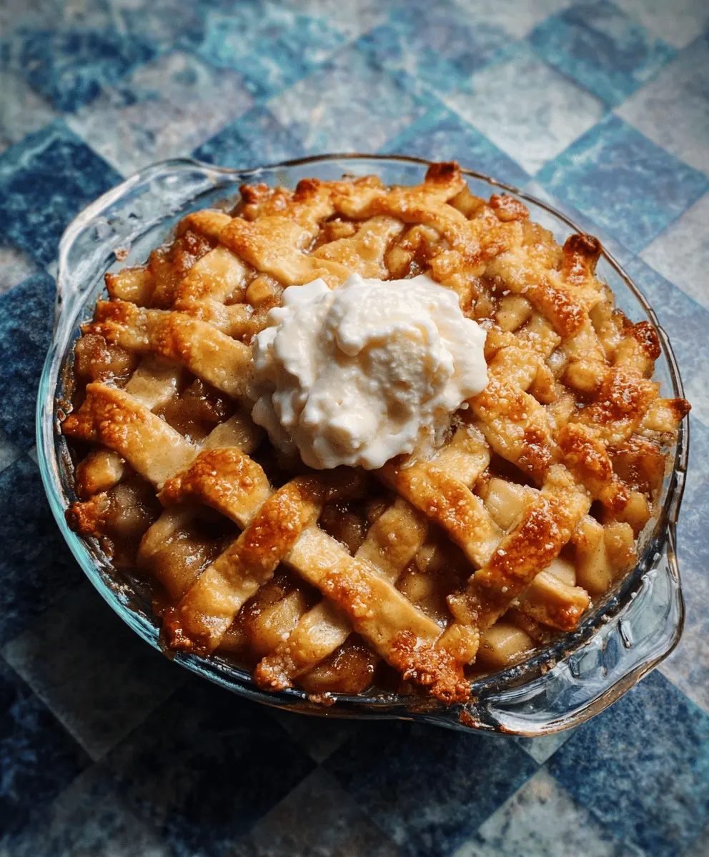 Easy Homemade Apple Cobbler Recipe