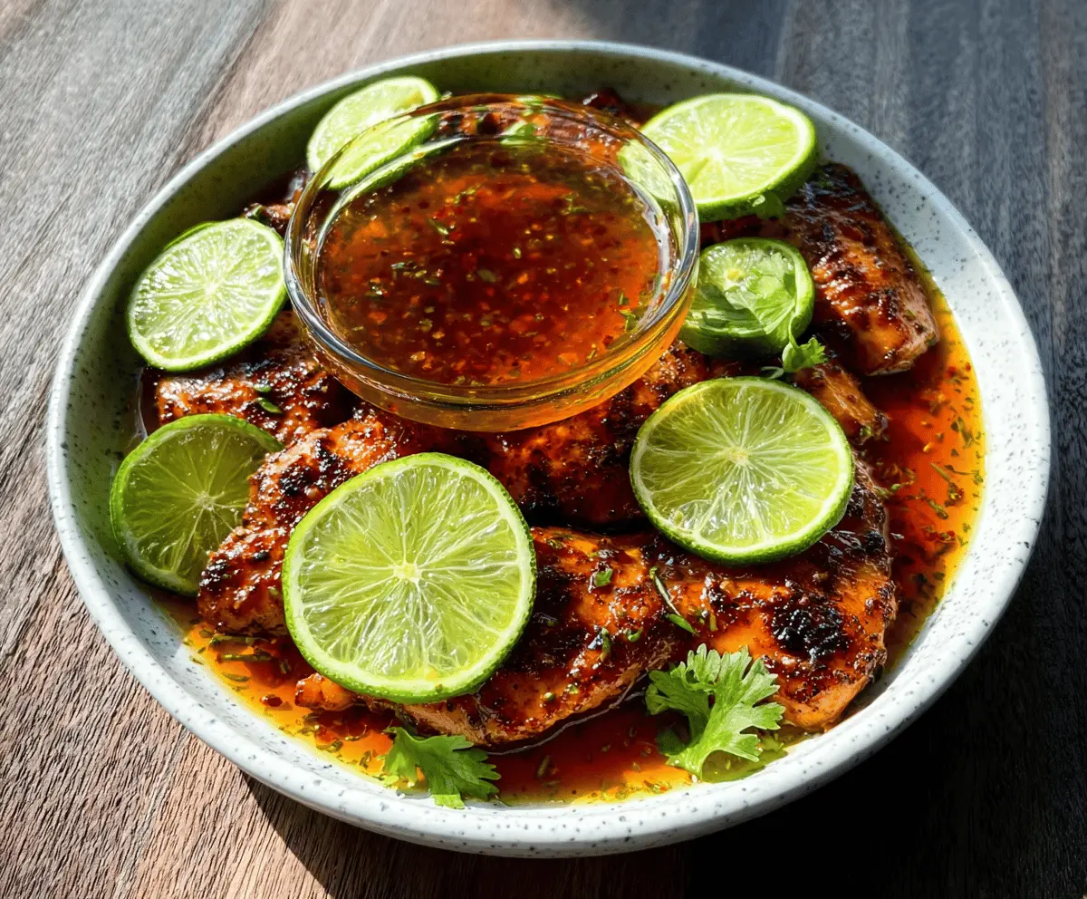 Quick Zesty Chili Lime Marinade Recipe