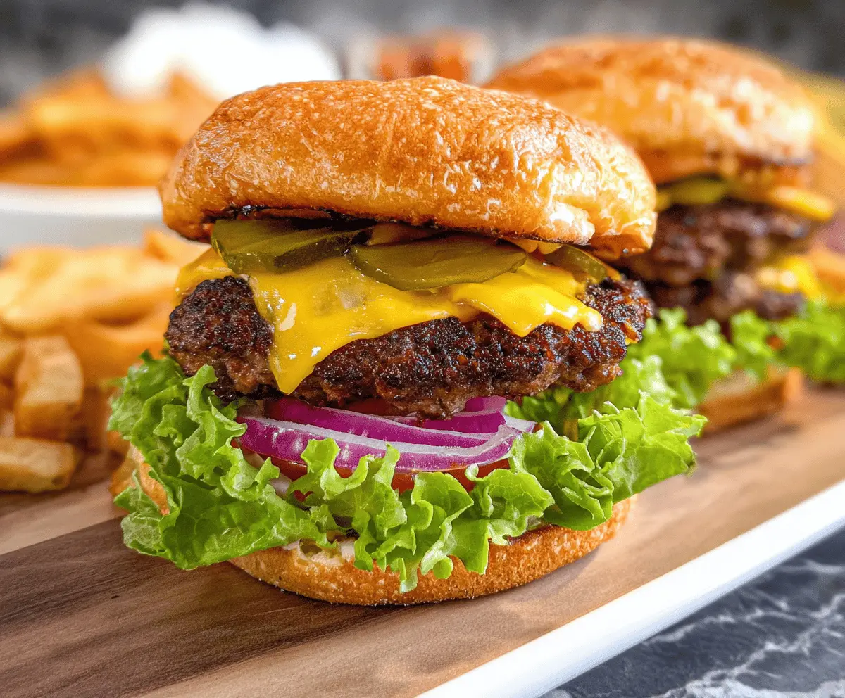 Easy Blackstone Smash Burgers Recipe