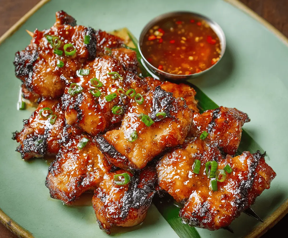 Easy Filipino Chicken Barbecue Recipe
