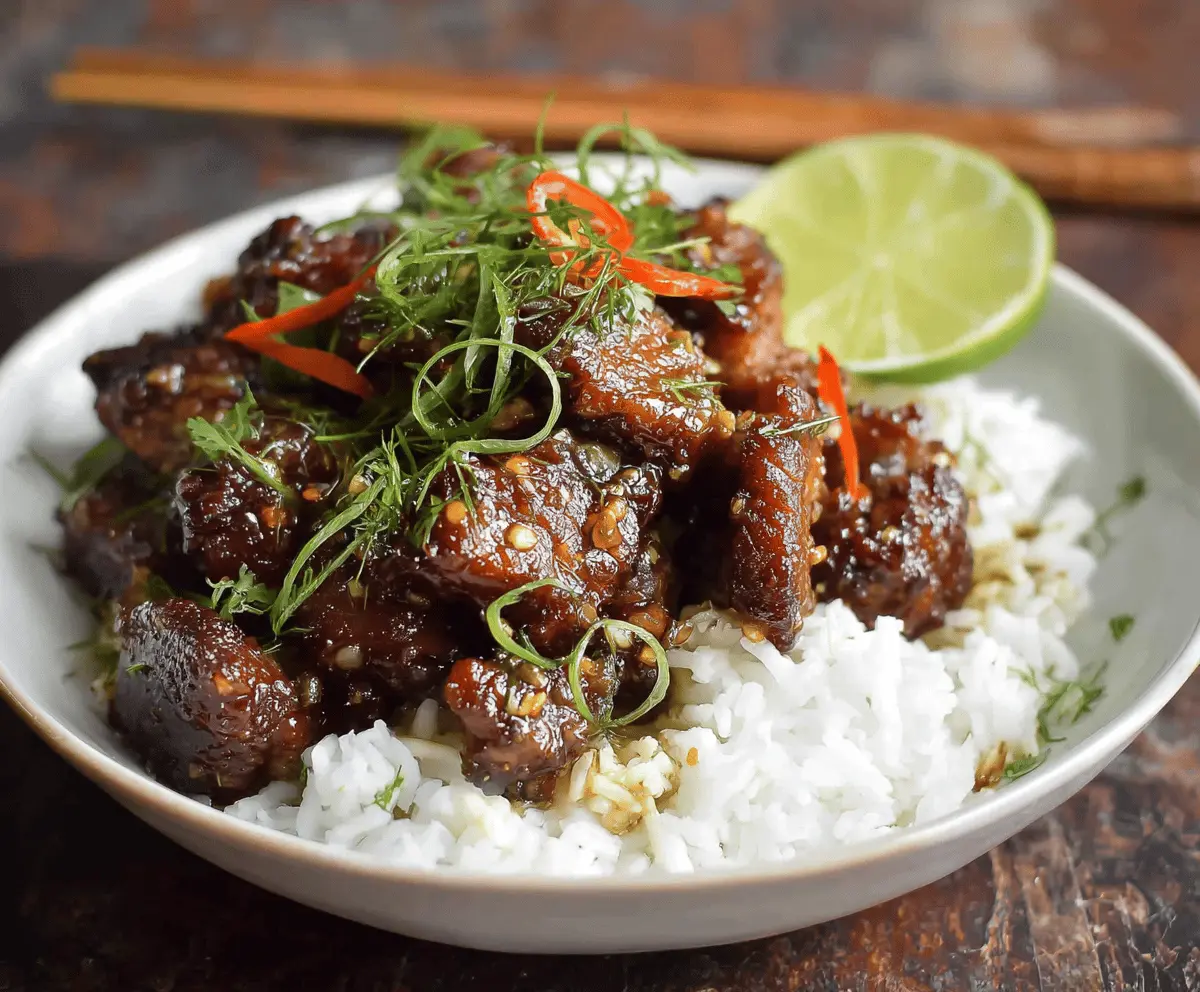Easy Vietnamese Caramel Pork Recipe for Tonight