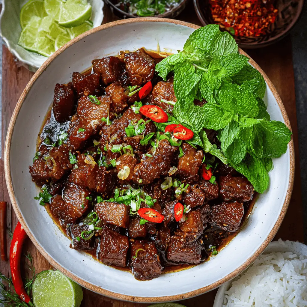 Easy Vietnamese Caramel Pork Recipe for Tonight