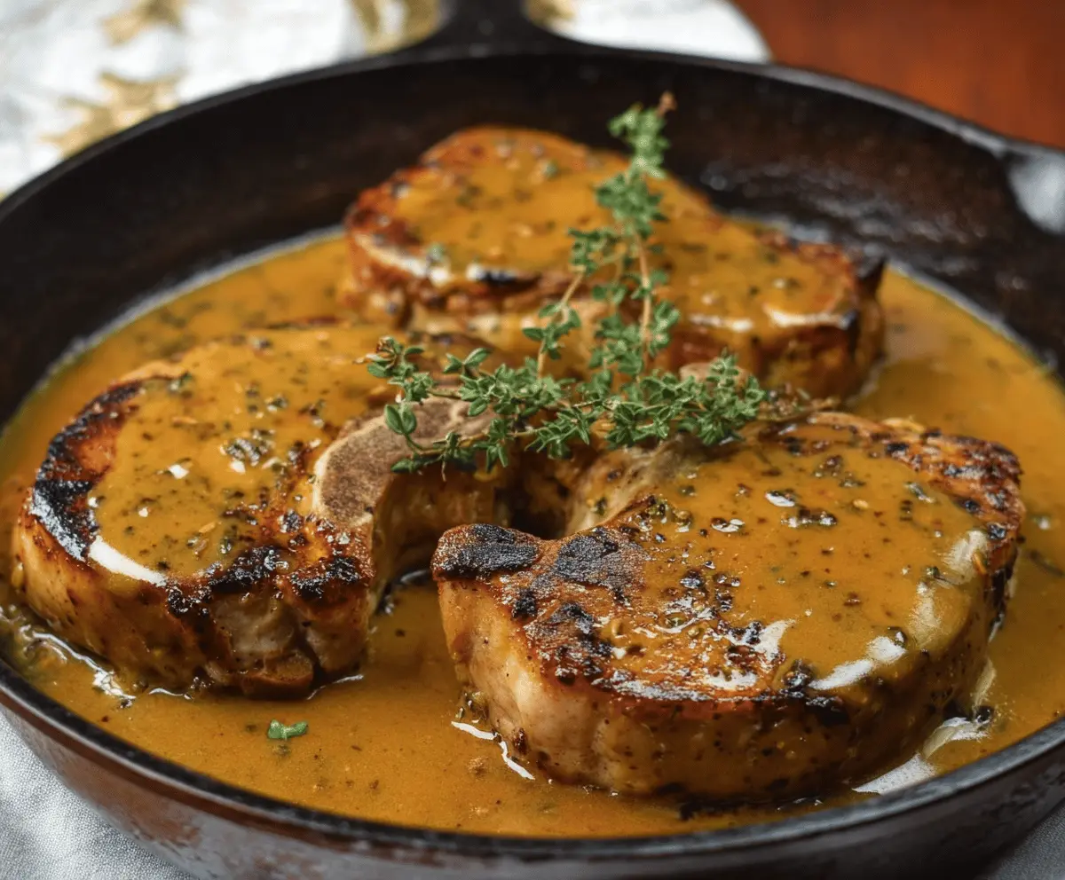 Best Ever Skillet Pork Chops With Easy Pan Gravy