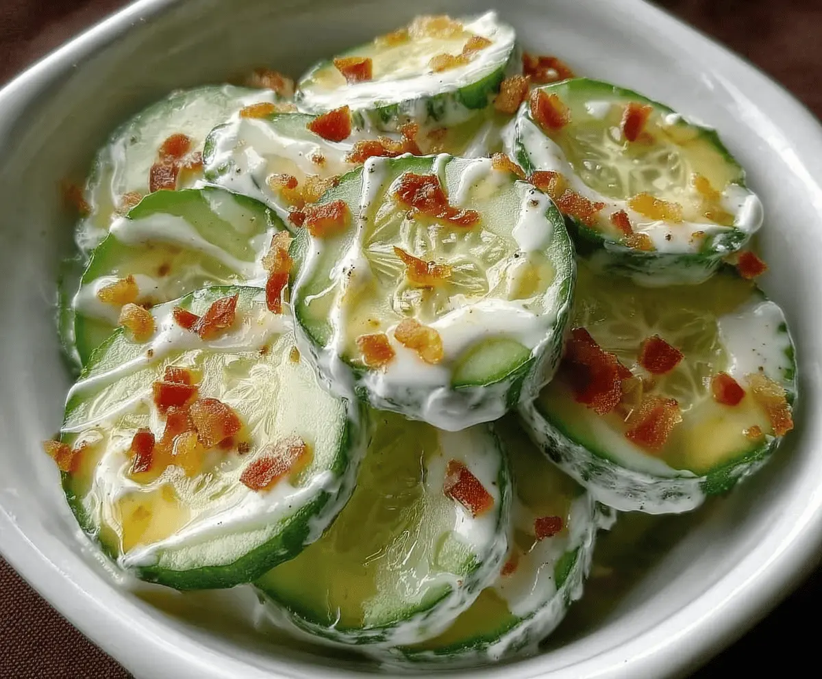 Easy Cucumber Snack That Hits The Spot