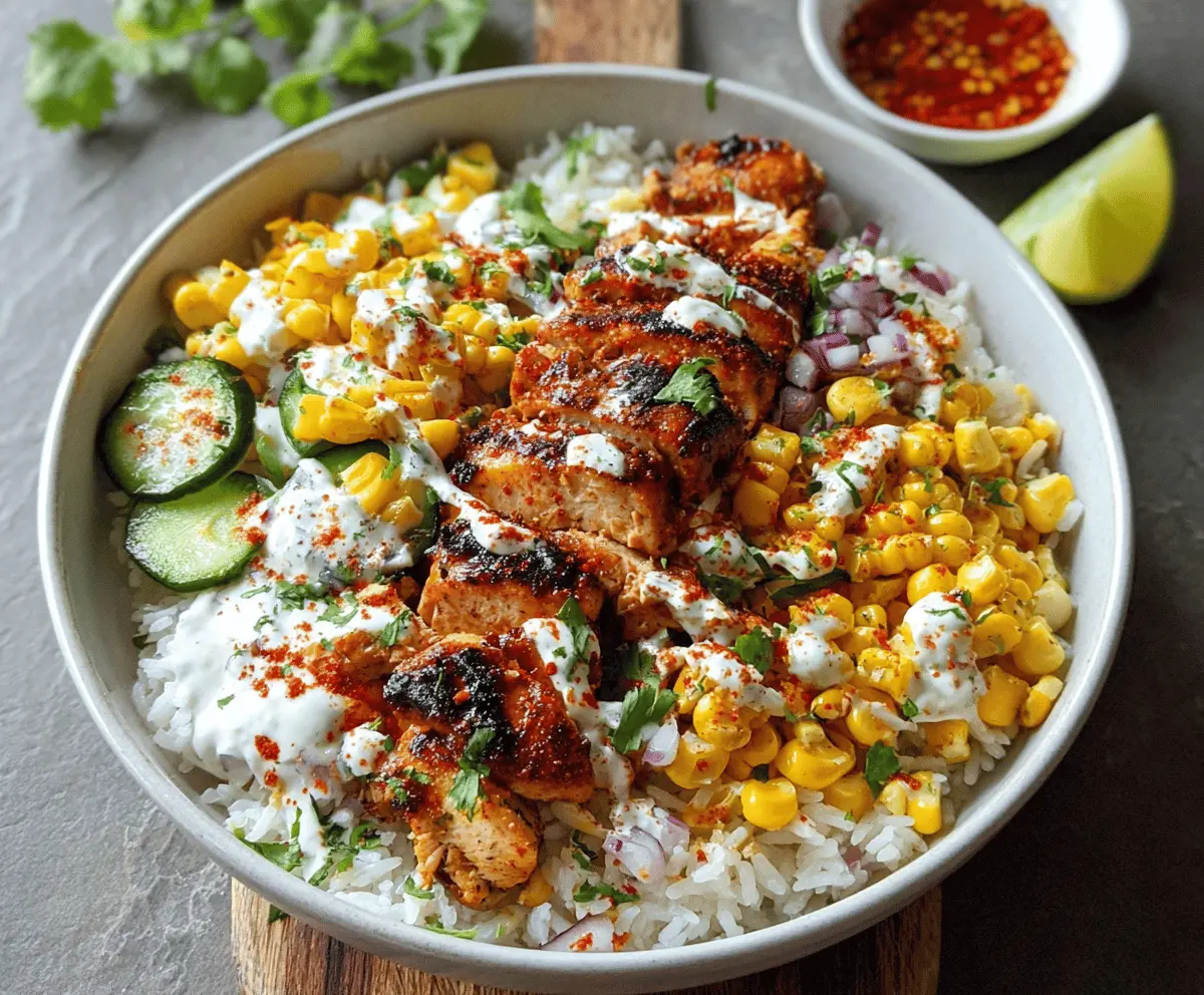 Easy Street Corn Chicken Rice Bowl Recipe