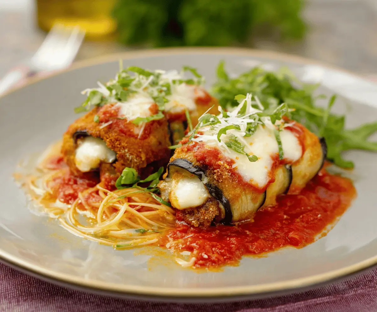 Easy and Delicious Eggplant Rollatini Recipe