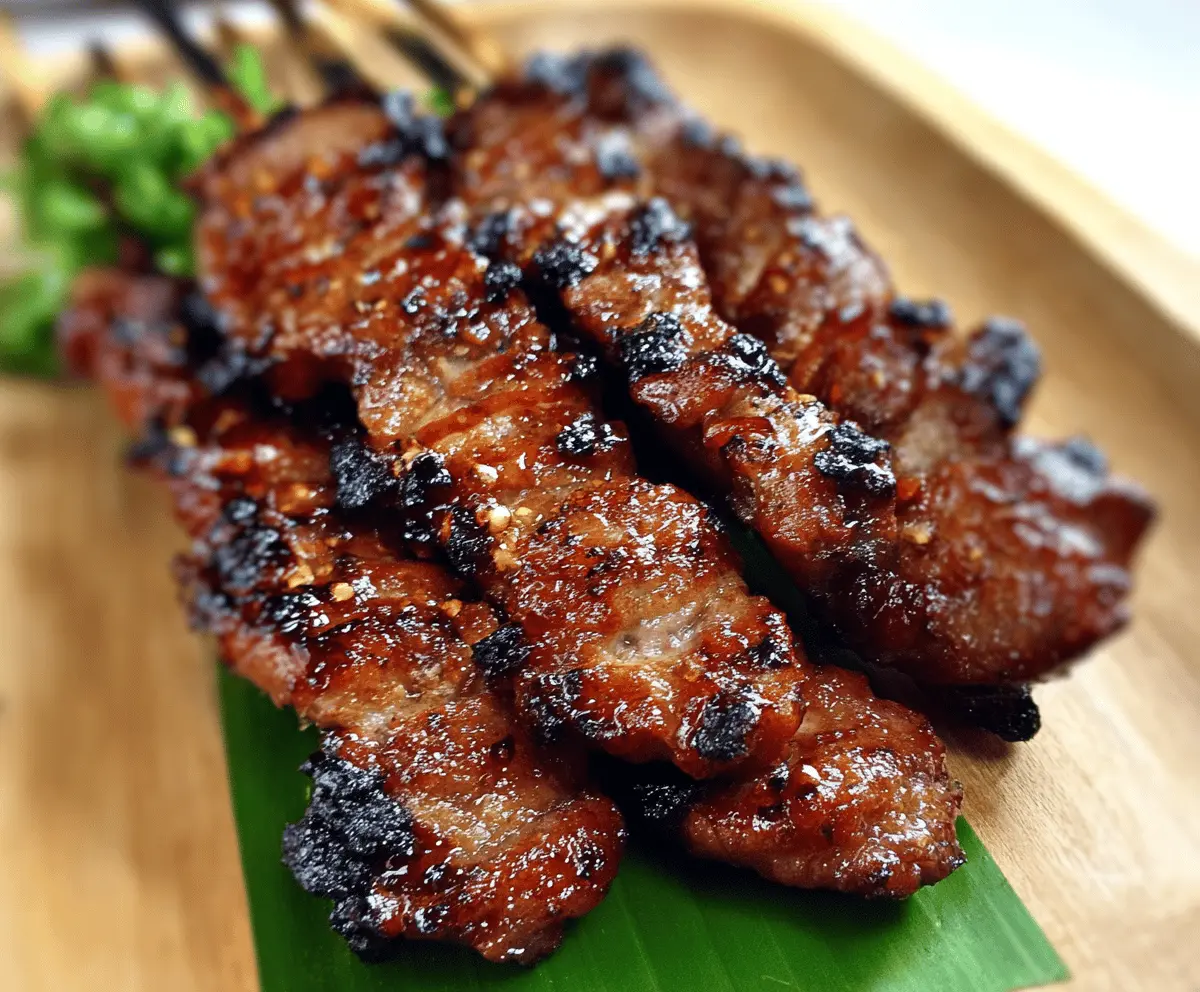 Easy Filipino Pork Barbecue Recipe for Grilling
