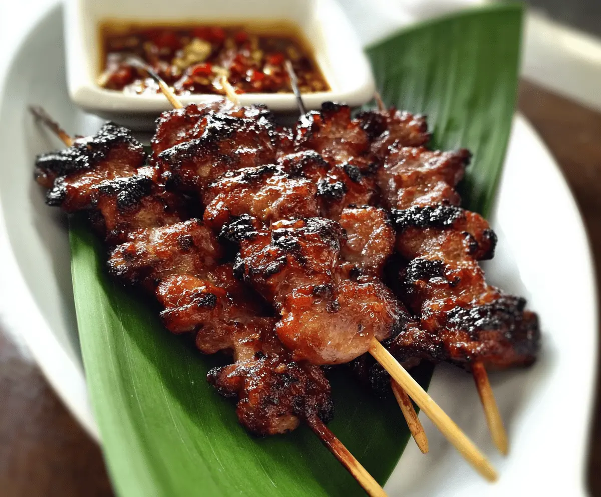 Easy Filipino Pork Barbecue Recipe for Grilling