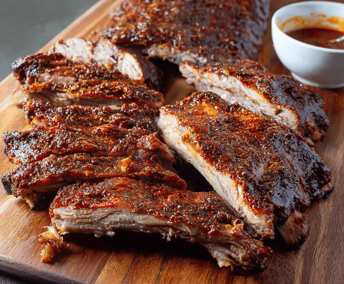 Super Tender Dry Rub Baked Ribs Recipe
