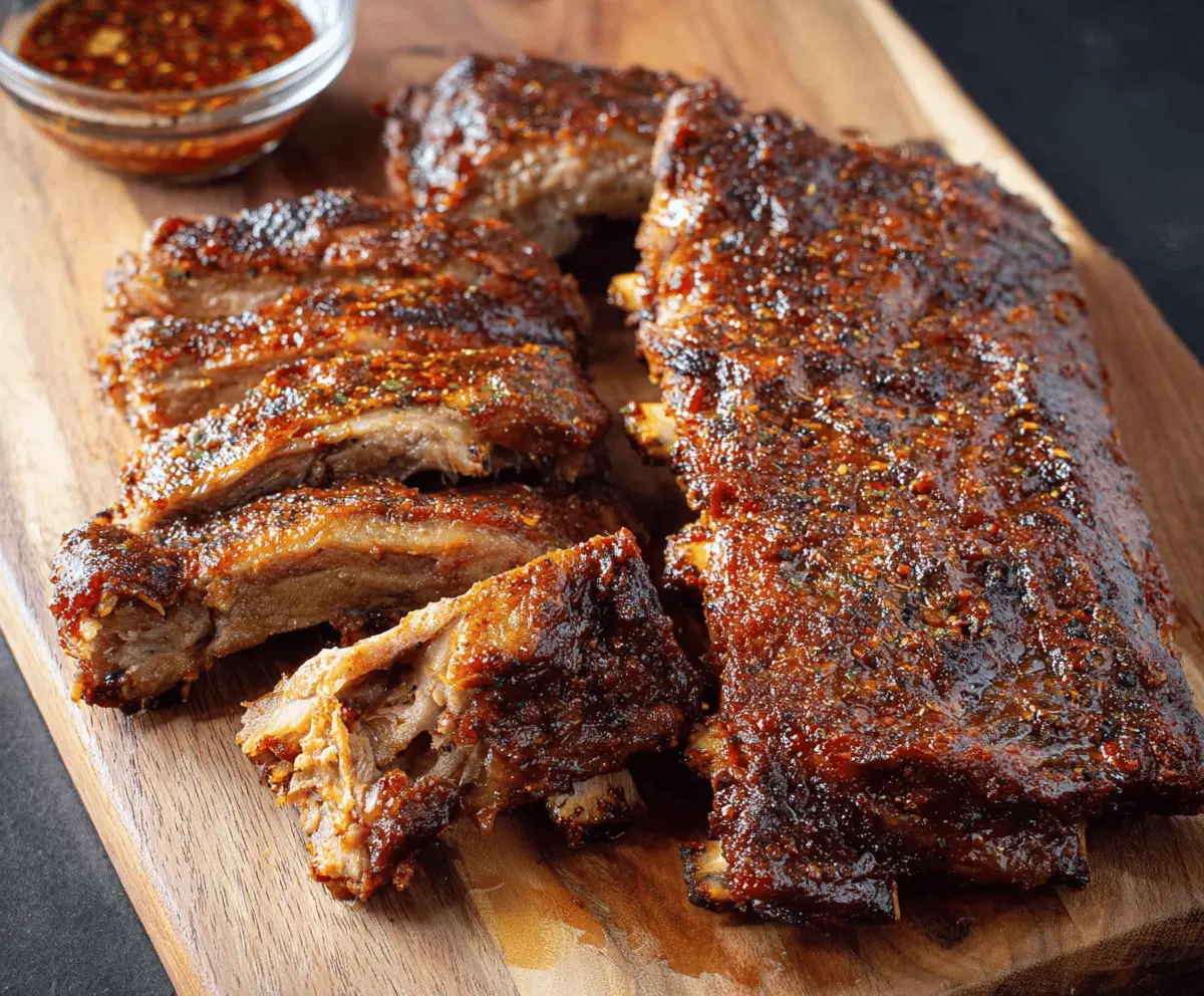 Super Tender Dry Rub Baked Ribs Recipe