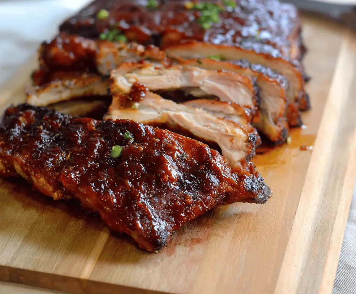 Easy Fall-Off-the-Bone Oven Baked Ribs Recipe