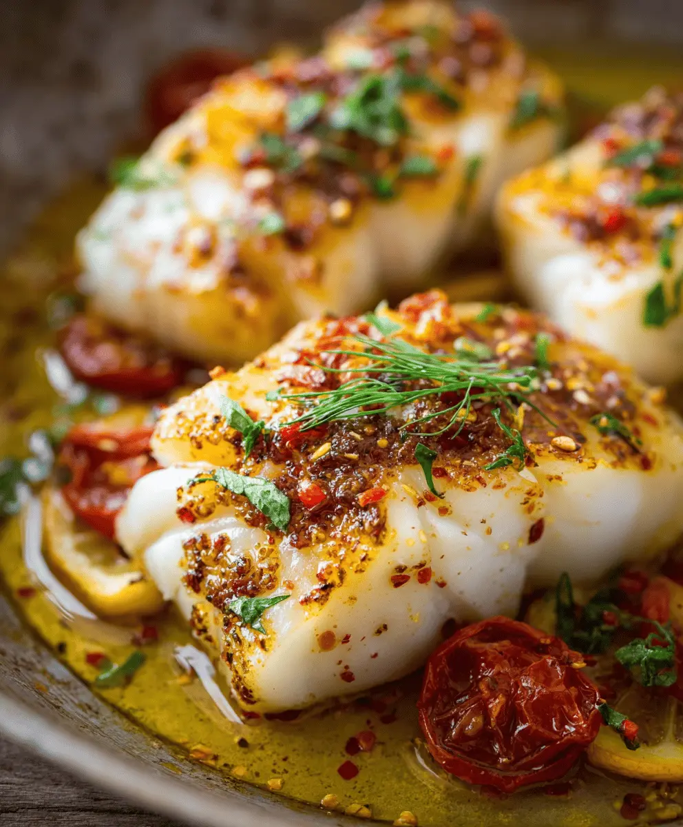 Easy Sweet and Savory Baked Cod Recipe