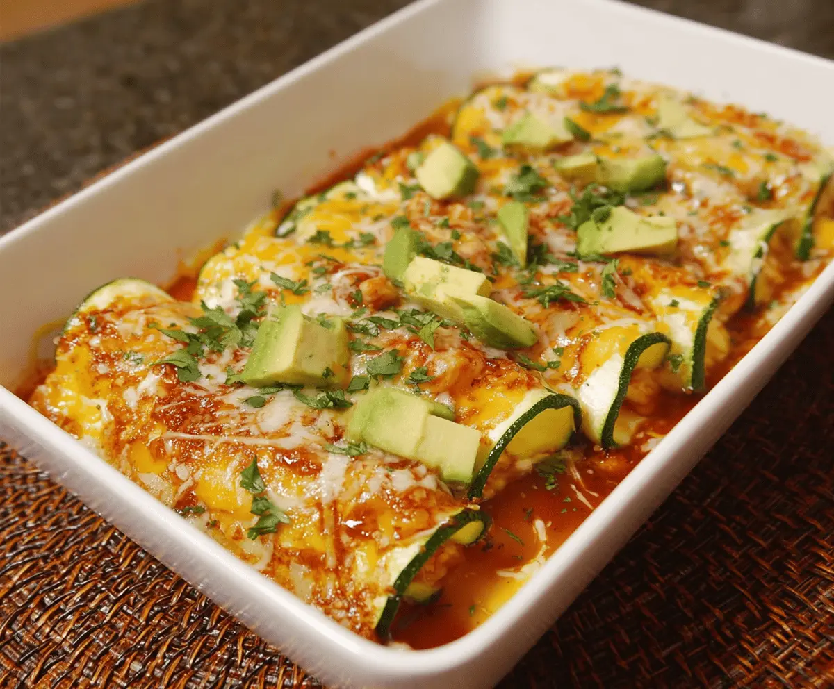 Easy Zucchini Enchiladas Everyone Will Love