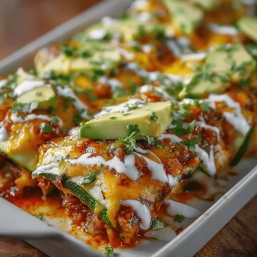 Easy Zucchini Enchiladas Everyone Will Love