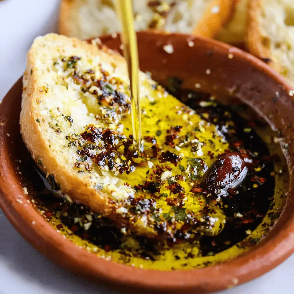 Easy Italian Olive Oil Bread Dip Recipe