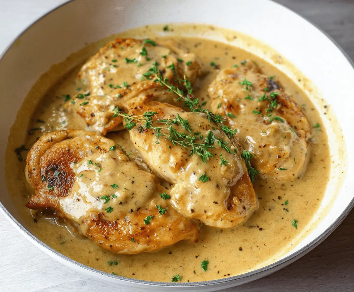 Easy Homemade Chicken and Gravy Recipe
