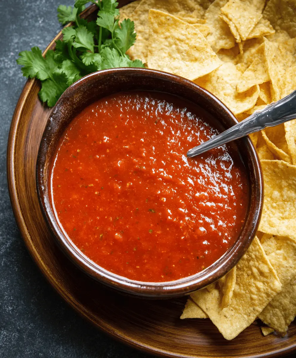 Easy Salsa Roja Recipe with 6 Simple Ingredients