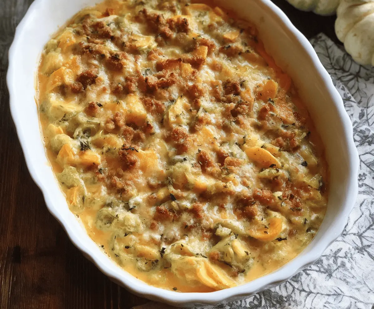 Easy Kentucky Squash Casserole Recipe