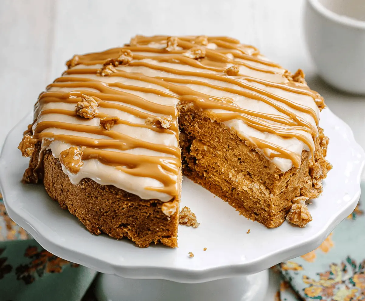 Moist Peanut Butter Zucchini Cake Recipe