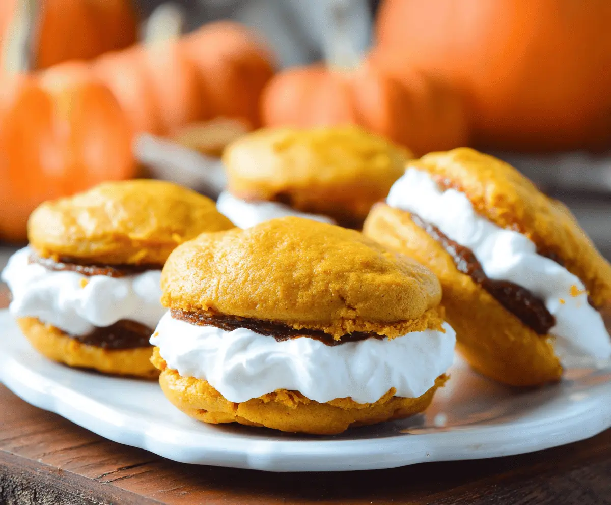 Amish Pumpkin Whoopie Pies