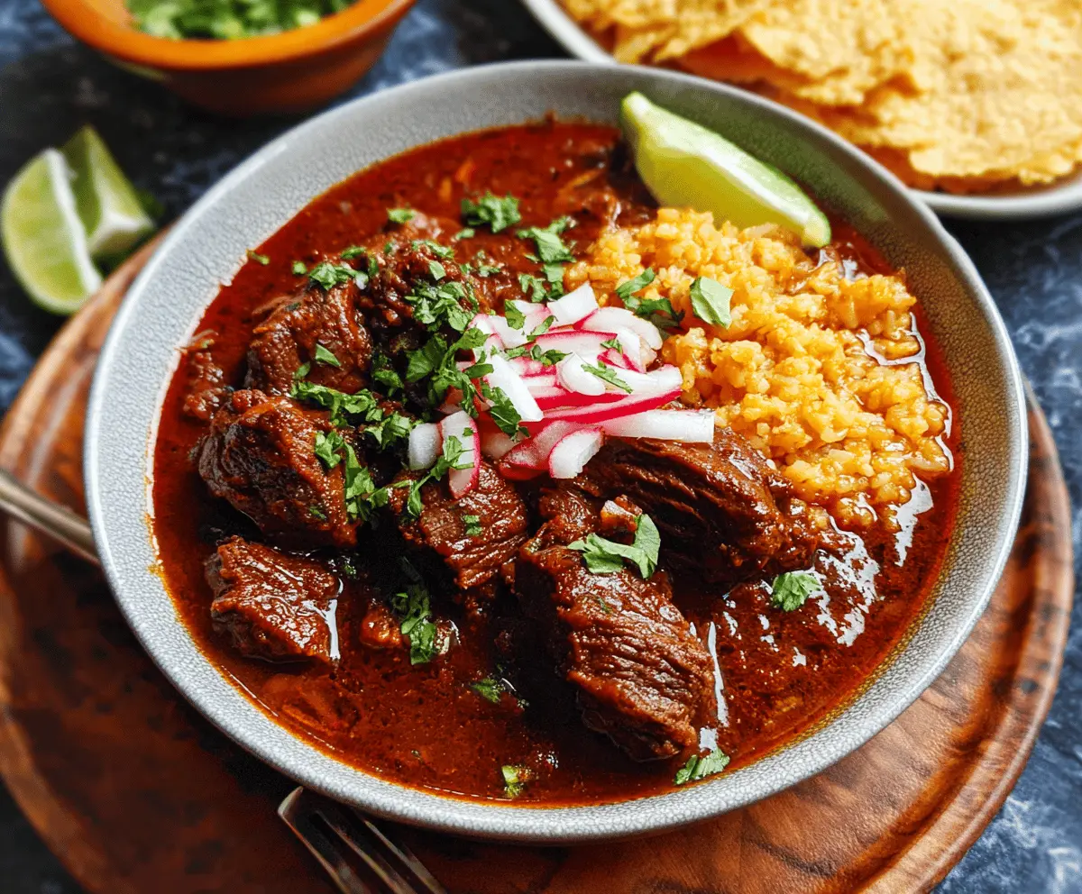 Beef Chile Colorado