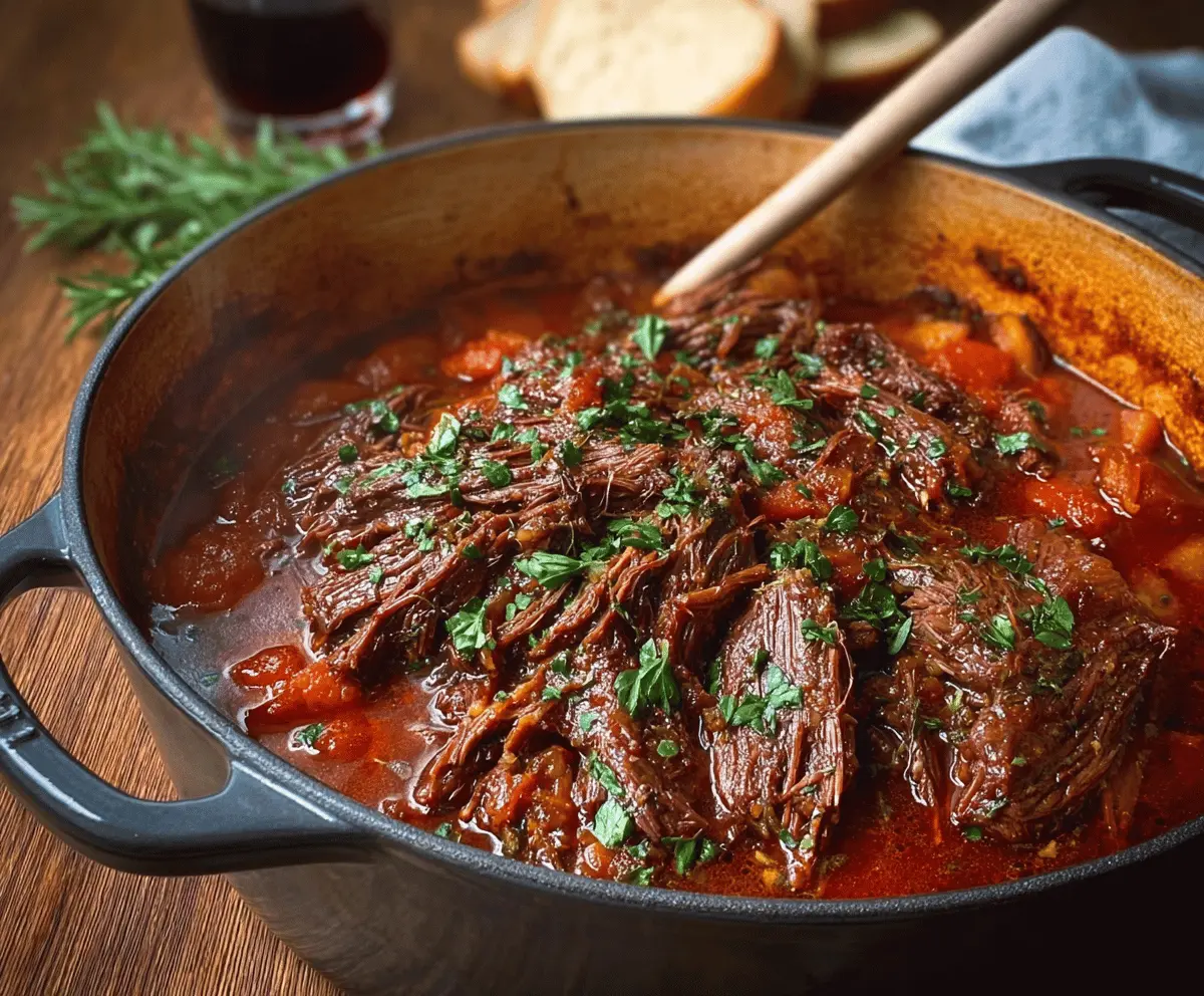 Italian Pot Roast (Stracotto)