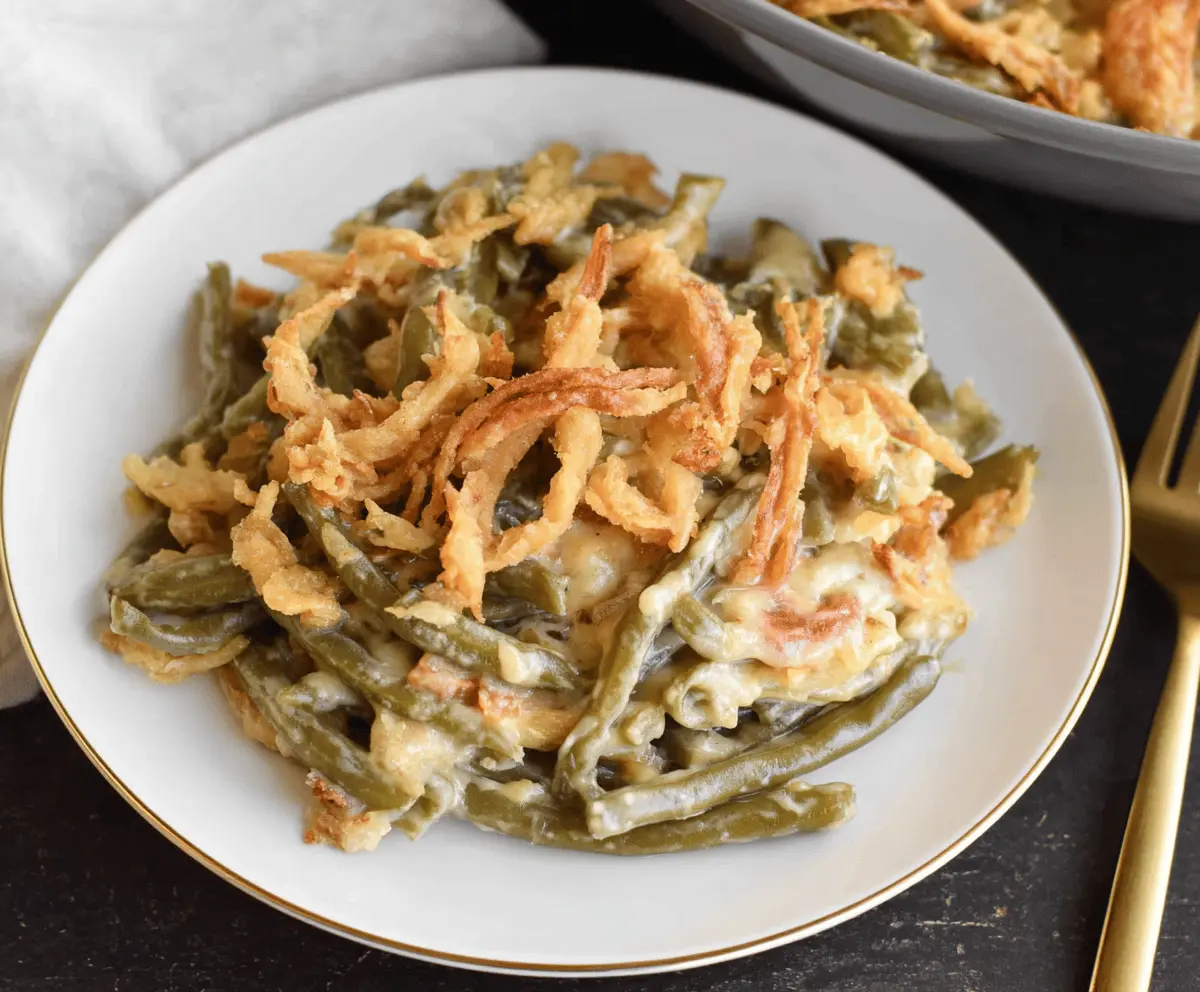 Slow Cooker Green Bean Casserole