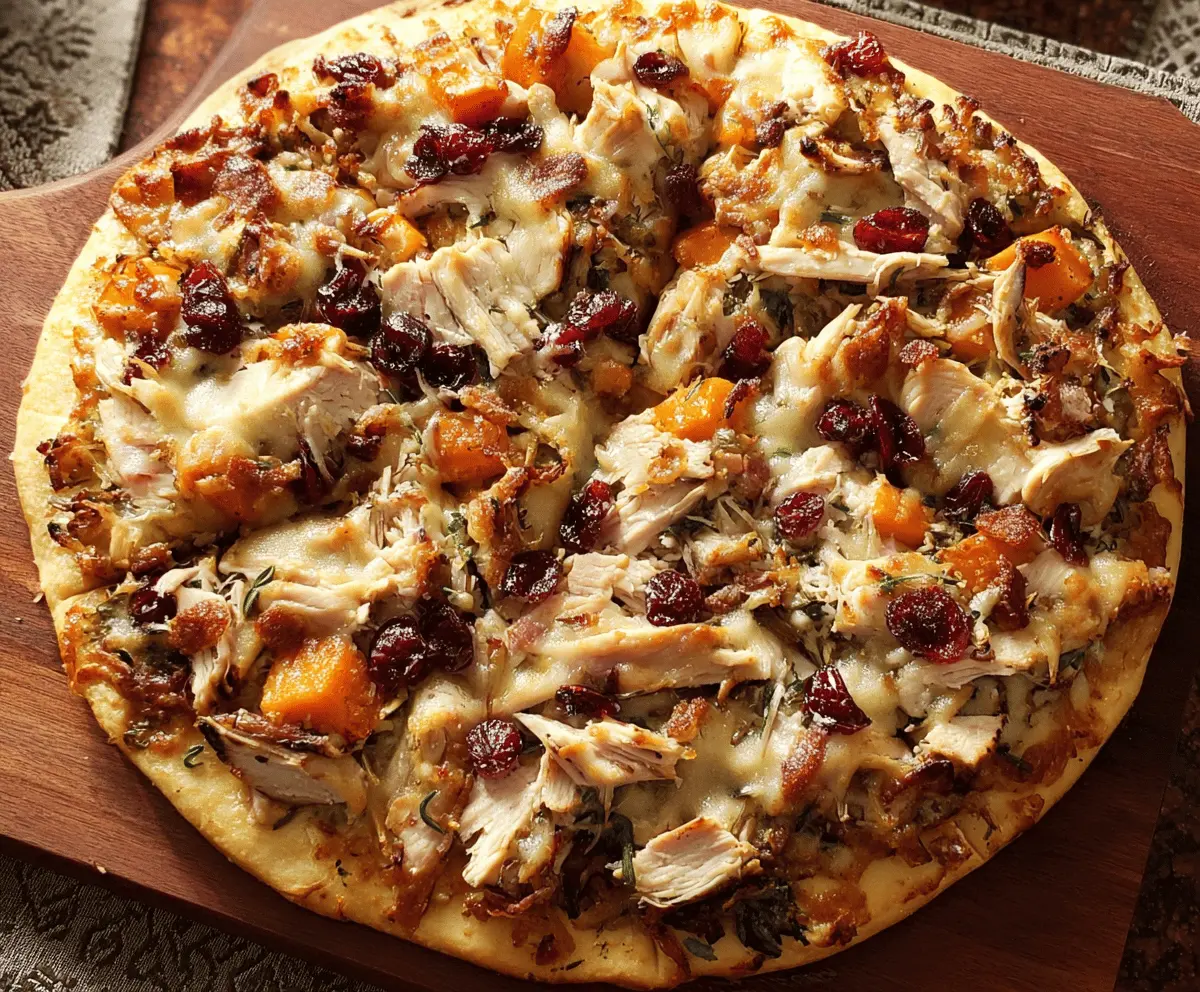Thanksgiving Pizza 