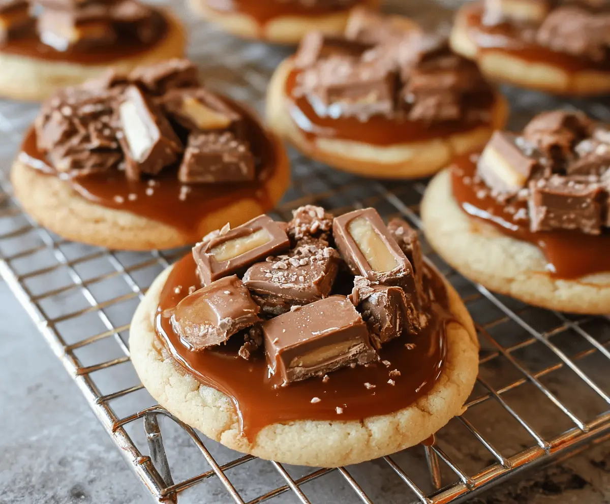 Ultimate Twix Cookies