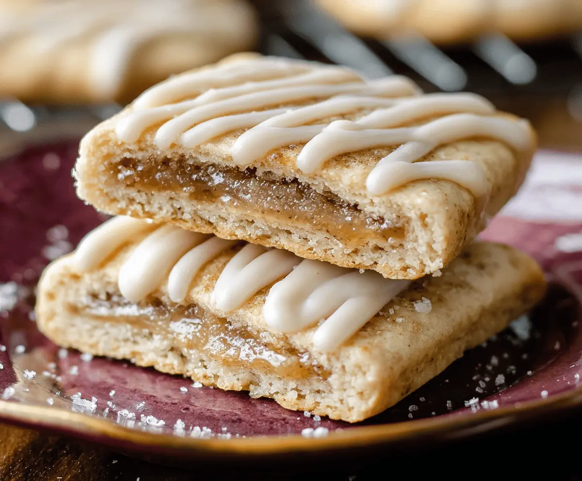 Brown Sugar Pop Tart Cookies
