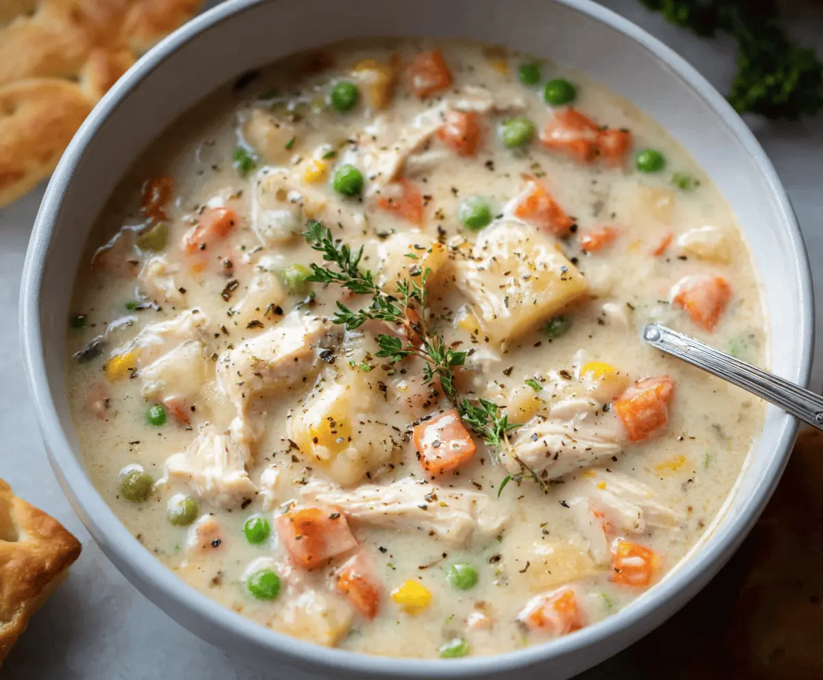 Chicken Pot Pie Soup