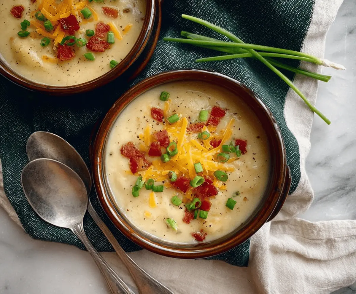 Creamy Rustic Potato Soup