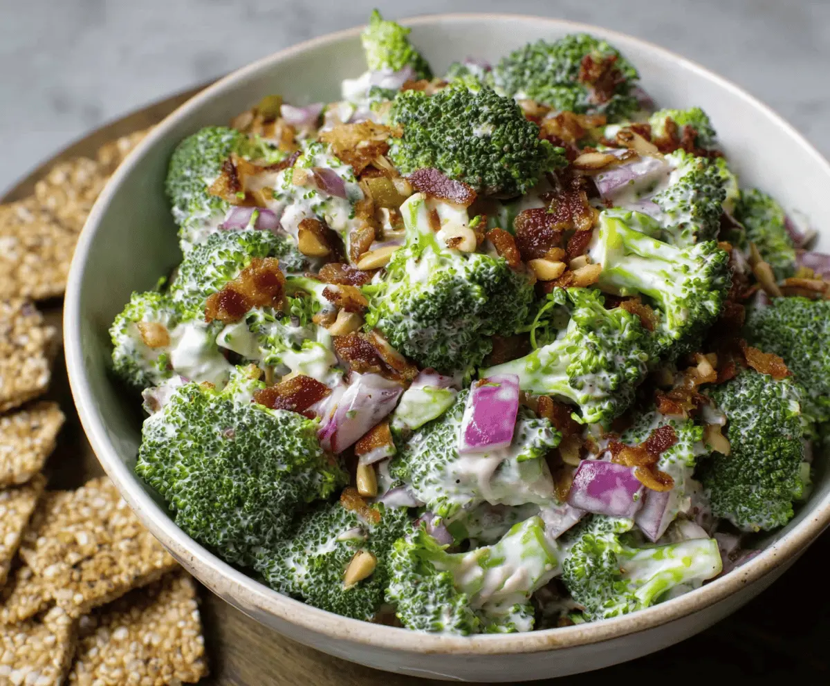 Low-Carb Broccoli Salad