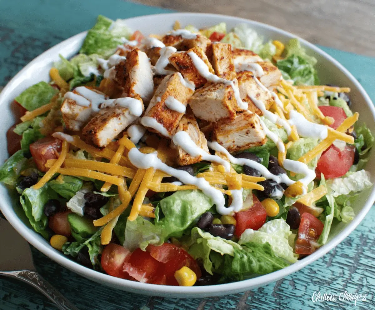 Zesty Southwest Chicken Salad