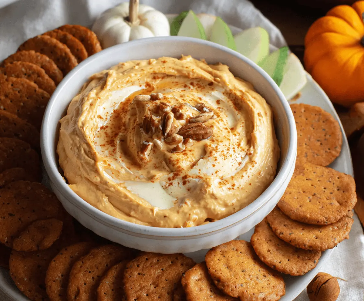 Pumpkin Cream Cheese Dip