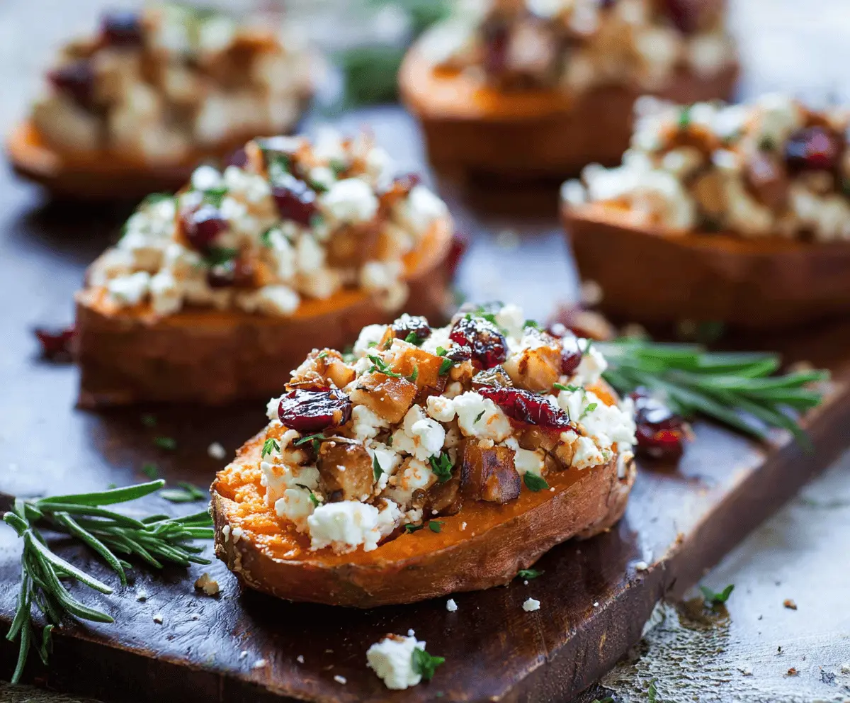 Sweet Potato Goat Cheese
