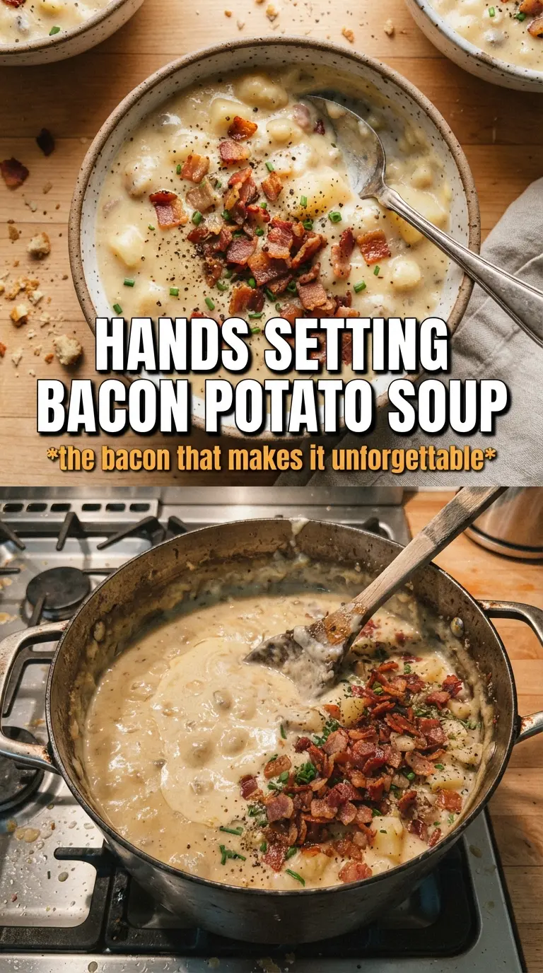 Bacon Potato Soup creamy hearty