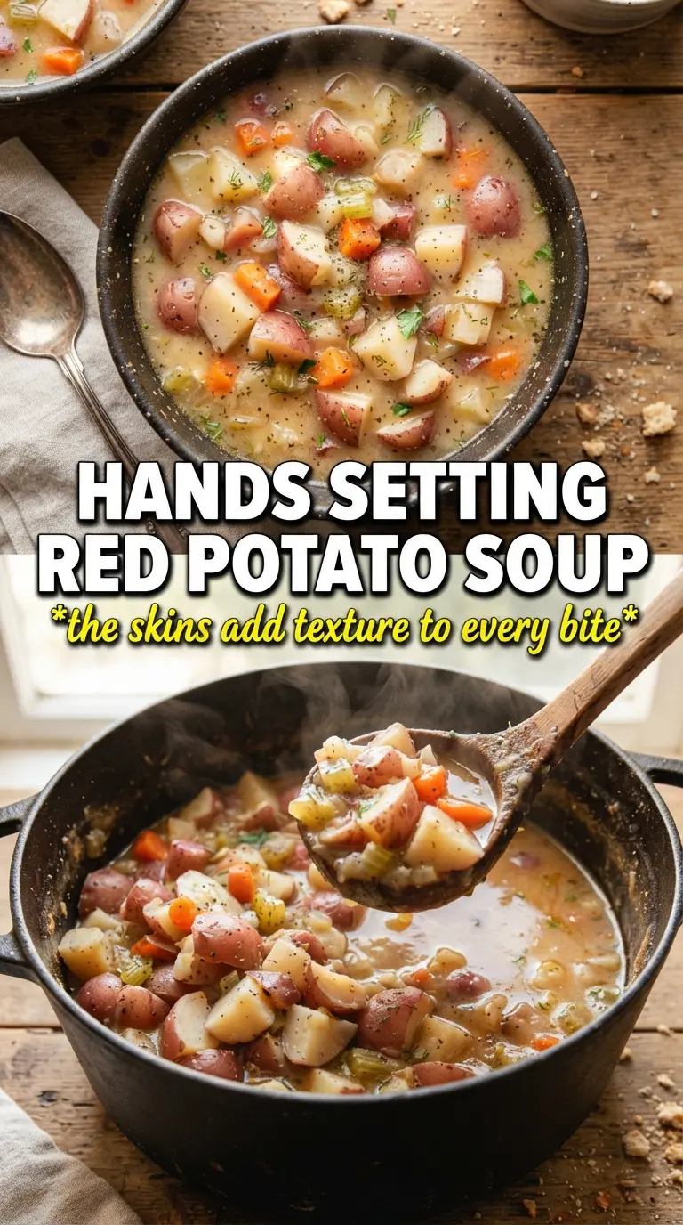 Red Potato Soup creamy chunky dill